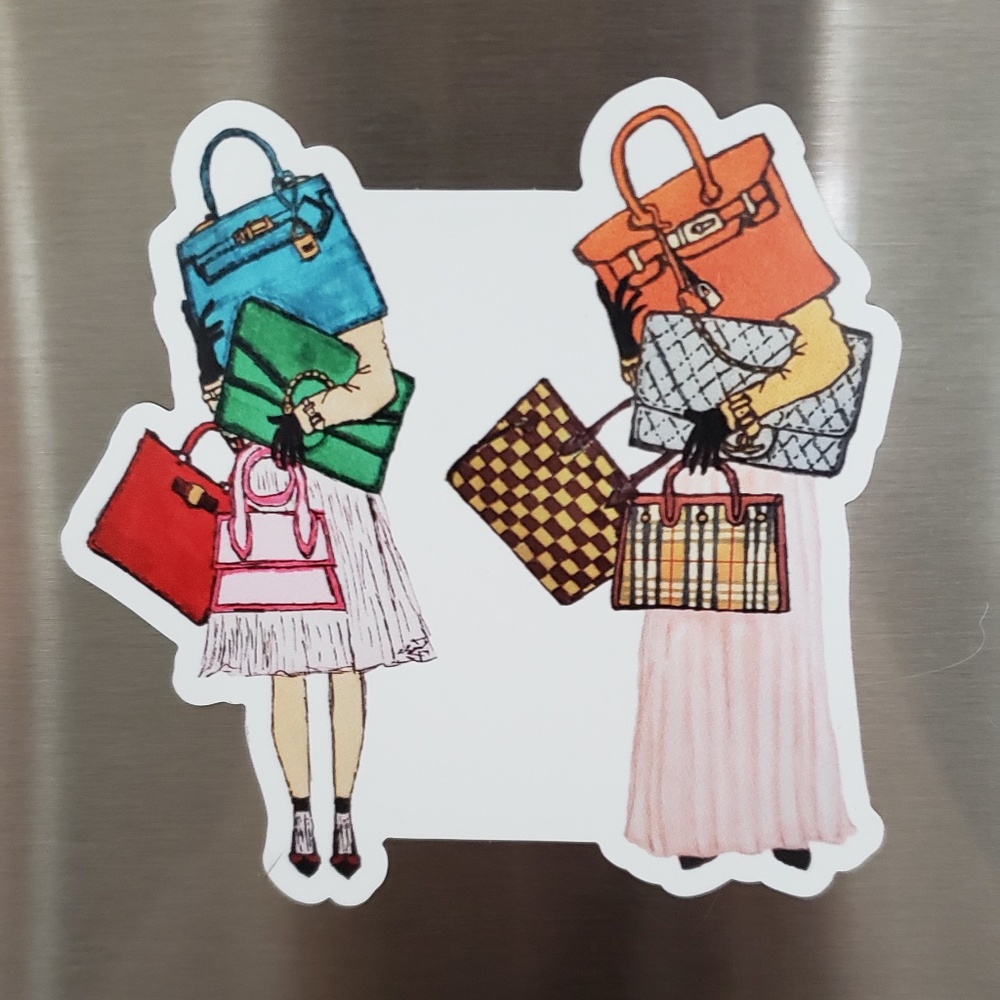 Fashion Magnet Cute Handbag Magnet